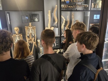 9.klases mācību ekskursija uz RSU Anatomijas muzeju.